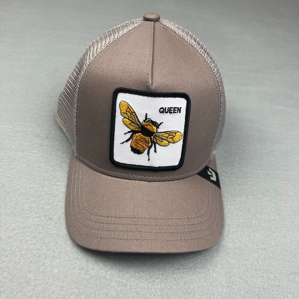 New Goorin Bros. The Queen Bee Trucker Hat Snapback Unisex Adjustable One Size - Picture 2 of 10